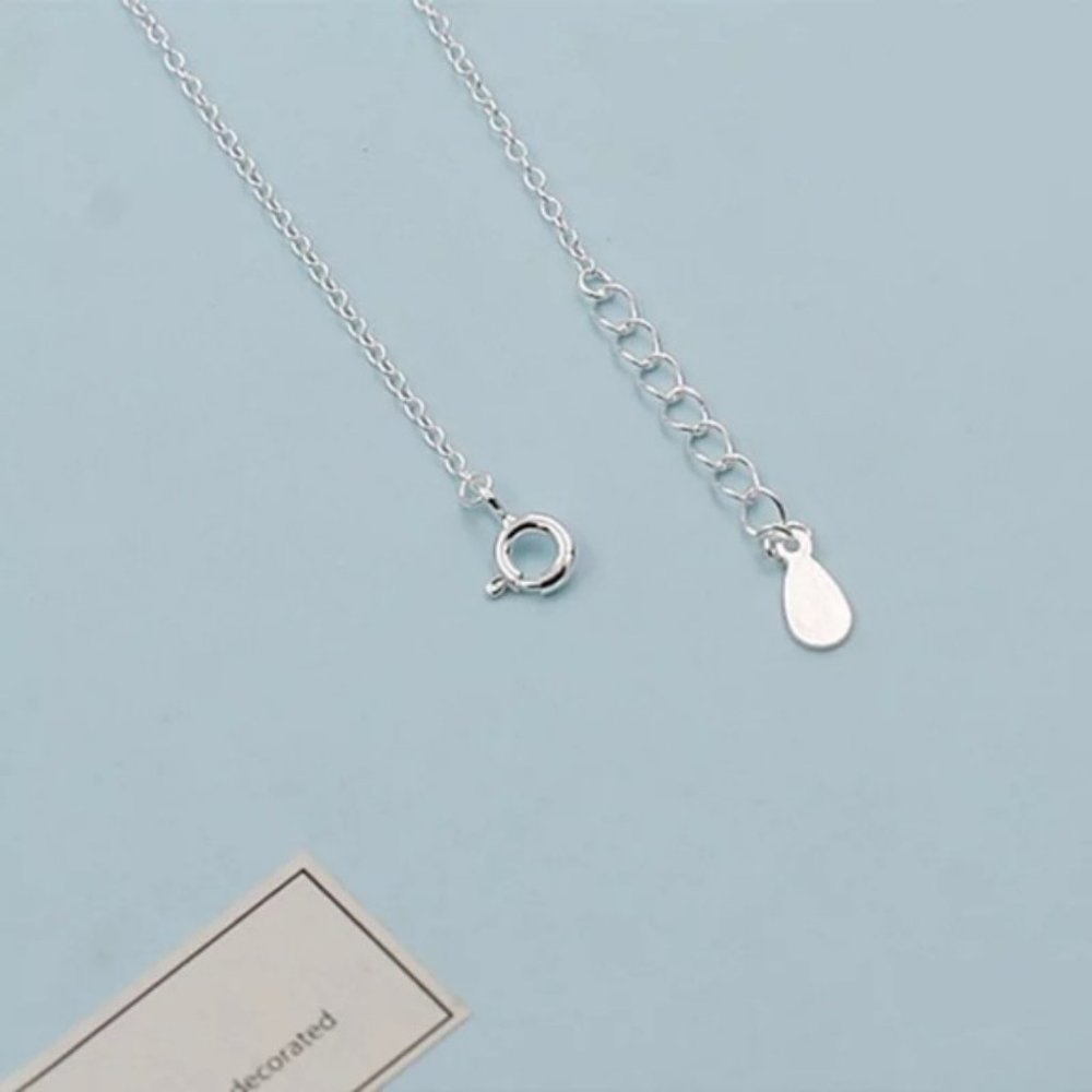NEW 925 Sterling Silver Cute Elephant Necklace - Picture 8 of 8